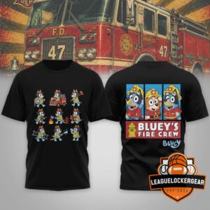 Bluey Fire Crew T-Shirt