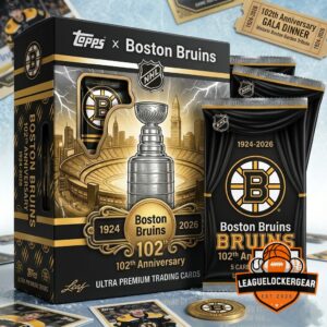 Boston Bruins 102nd Anniversary 1924-2026 Trading Cards Box Set