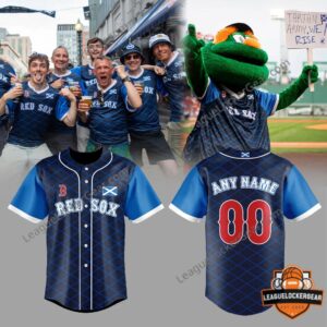 Boston Red Sox Scottish Heritage Baseball Jersey