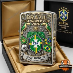 Brazil FIFA World Cup 2026 Zippo Lighter