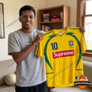 Brazil x Supreme FIFA World Cup 2026 Soccer Jersey