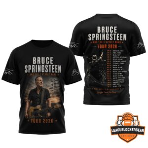 Bruce Springsteen and The E Street Band Tour 2026 T-Shirt