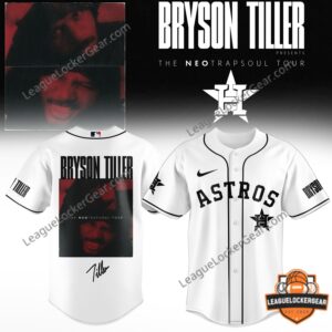 Bryson Tiller The NeotrapSoul Tour All Team MLB Baseball Jersey
