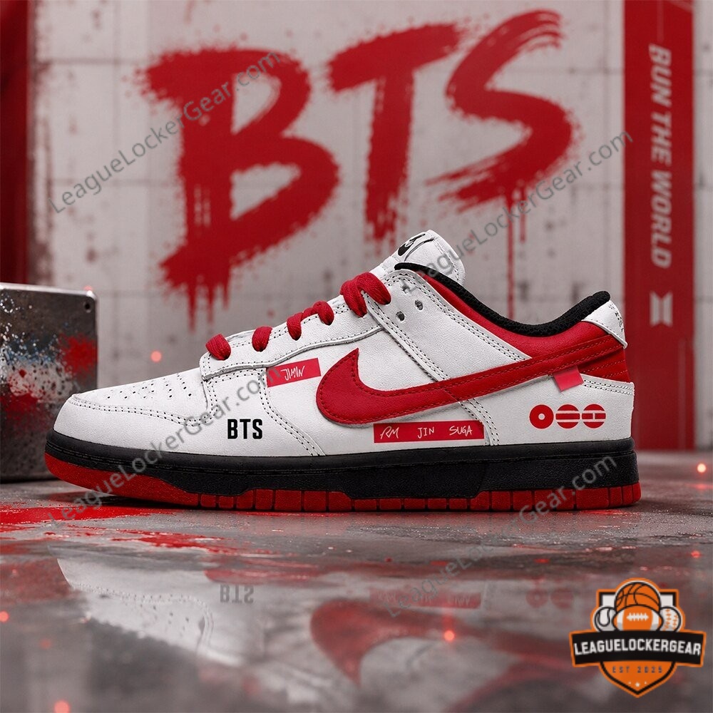 K-Pop BTS ARIRANG Nike Dunk Low Concept Sneakers