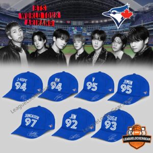 BTS World Tour Arirang Toronto Blue Jays Baseball Jersey