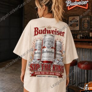 Budweiser King of Beers 3D T-Shirt