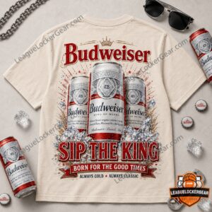 Budweiser King of Beers 3D T-Shirt