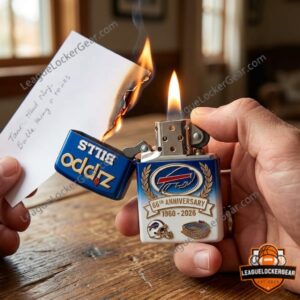 Buffalo Bills 66th Anniversary 1960-2026 Zippo Lighter