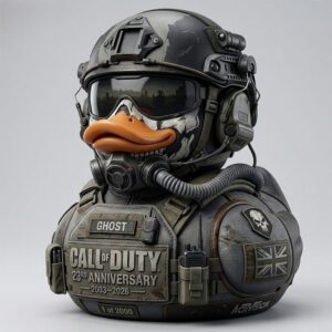 Call of Duty Ghost 23rd Anniversary Limited Edition Rubber Duck