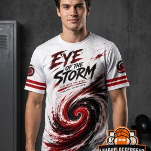Coastal Storm Crew Eye of the Storm Rise With The Wind T-Shirt