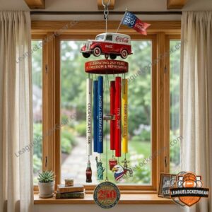 Coca-Cola America's 250th Anniversary 1776-2026 Wind Chime