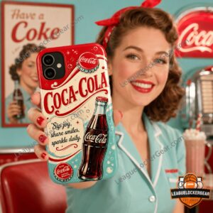 Coca-Cola Vintage Retro Diner Style Phone Case