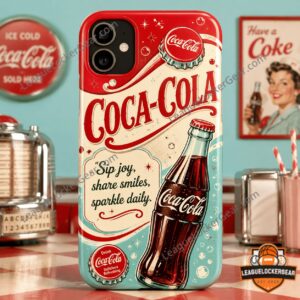 Coca-Cola Vintage Retro Diner Style Phone Case