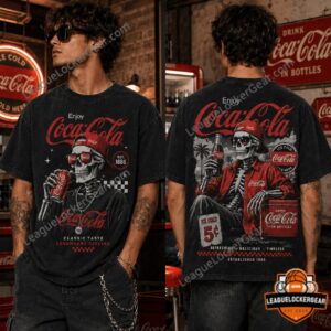 Coca-Cola Vintage Skeleton Legendary Feeling Est 1886 T-Shirt