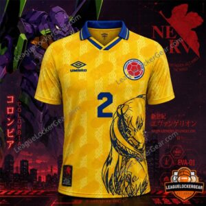 Colombia x Neon Genesis Evangelion World Cup 2026 Jersey