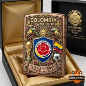 Colombia FIFA World Cup 2026 Zippo Lighter