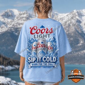 Coors Light Cold Crisp Refreshing Mountain Chill T-Shirt