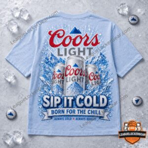 Coors Light Cold Crisp Refreshing Mountain Chill T-Shirt