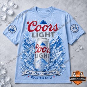 Coors Light Cold Crisp Refreshing Mountain Chill T-Shirt