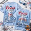 Coors Light Cold Crisp Refreshing Mountain Chill T-Shirt