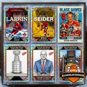 Detroit Red Wings 100th Anniversary Trading Cards