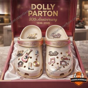 Dolly Parton 80th Anniversary 1946-2026 Crocs