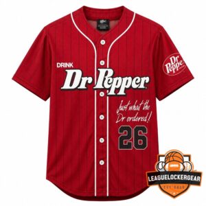 Dr Pepper Est. 1885 Just What The Dr Ordered Baseball Jersey