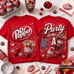 Dr Pepper Party in the USA Cherries Ice T-Shirt