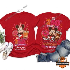 Dunkin' Mickey Mouse 250th Anniversary T-Shirt
