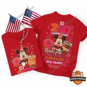 Dunkin' Mickey Mouse 250th Anniversary T-Shirt