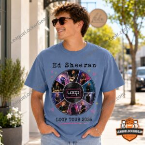 Ed Sheeran Loop Tour North America 2026 T-Shirt
