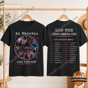 Ed Sheeran Loop Tour North America 2026 T-Shirt