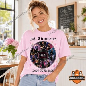 Ed Sheeran Loop Tour North America 2026 T-Shirt