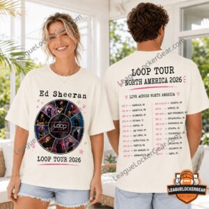 Ed Sheeran Loop Tour North America 2026 T-Shirt