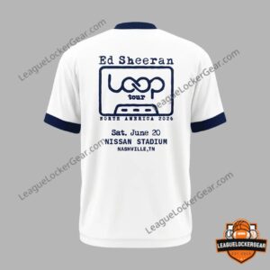 Ed Sheeran Tennessee Titans Loop Tour 2026 T-Shirt