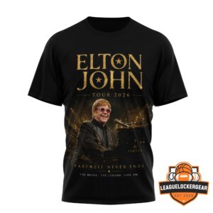 Elton John Tour 2026 T-Shirt
