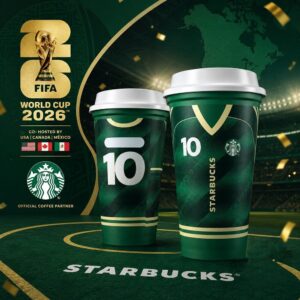 FIFA World Cup 2026 Starbucks Coffee Cup