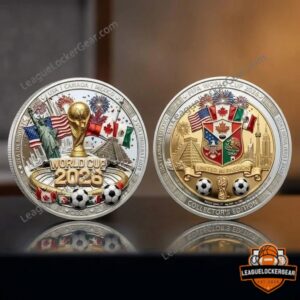 FIFA World Cup 2026 USA Canada Mexico Host Nation Collector's Edition Commemorative Coin