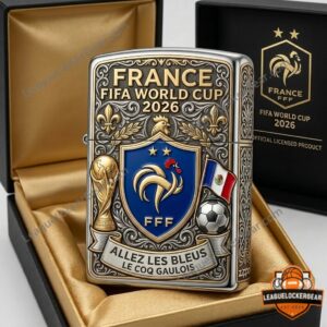 France FIFA World Cup 2026 Zippo Lighter