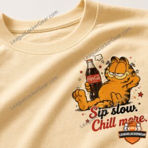 Garfield Zero Rush Full Flavor Lasagna Coca-Cola T-Shirt