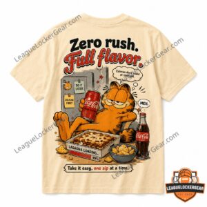 Garfield Zero Rush Full Flavor Lasagna Coca-Cola T-Shirt