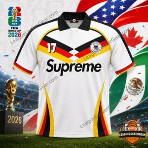 Germany x Supreme 2026 FIFA World Cup Soccer Jersey