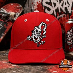 Rocket City Trash Pandas White Sauce Hat Cap