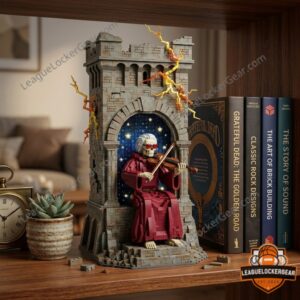 Grateful Dead Franklin's Tower Skeleton Fiddler Building Block Set