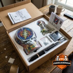 Grateful Dead Steal Your Face Dancing Bears Skeleton Turtle Solar Garden Stake Light