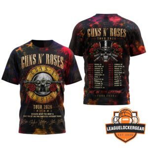 Guns N' Roses Tour 2026 T-Shirt