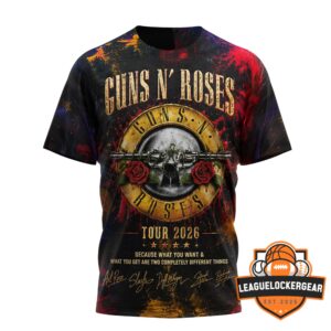 Guns N' Roses Tour 2026 T-Shirt