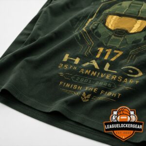 Halo 25th Anniversary Master Chief Spartan 117 T-Shirt