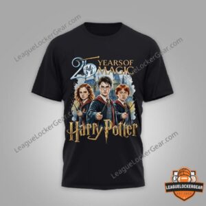 Harry Potter 25th Anniversary 2001-2026 Signatures T-Shirt