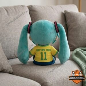 Hatsune Miku Brazil Football Team World Cup 2026 Plush Doll